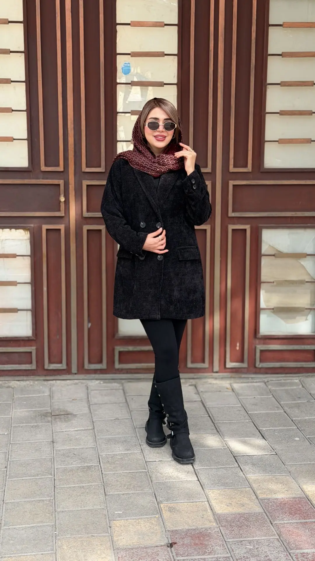 پالتو لمزور یقه آرشال _شعبه دوم